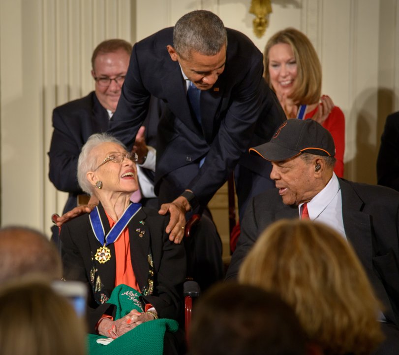 Biography | Katherine Johnson — The Medal Hung in This East Room on 24 November